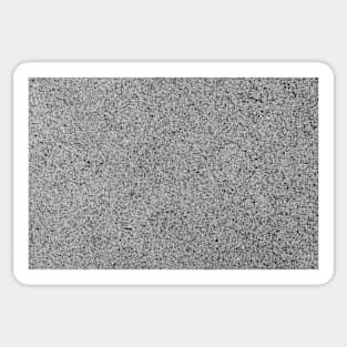 Closeup of grey granite Sticker